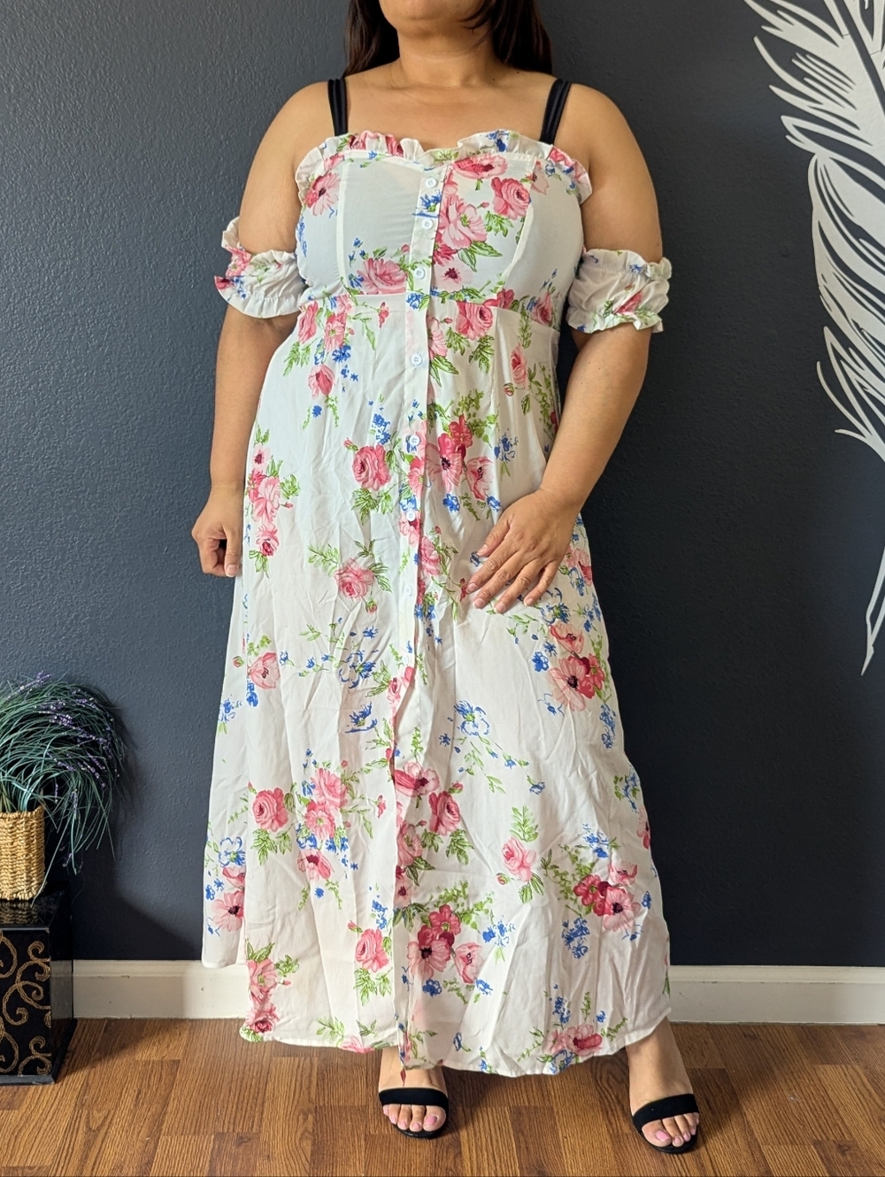 Sbetro Floral Maxi Dress